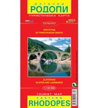 Road Maps Domino Tourist Map - Eastern Rhodopes / Rhodopen Ost 1:120.000 Domino