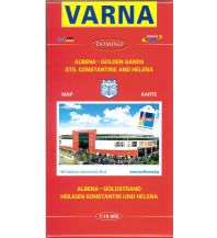 City Maps Domino Stadtplan - Varna / Warna 1:10.000 Domino