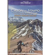 Hiking Maps South America Travel & Trekking Chile - Cajon del Maipo 1:125.000 Viachile Editores
