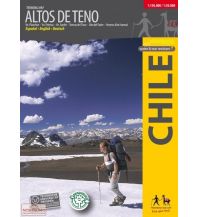 Wanderkarten Südamerika Viachile Trekking Map Chile - Altos de Teno 1:150.000/1:50.000 Viachile Editores