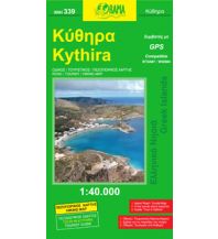 Straßenkarten Griechenland Orama Straßenkarte Kythíra 1:40.000 Orama Editions