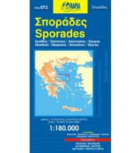 Straßenkarten Orama Regionalkarte 073 - Sporades Sporaden 1:180.000 Orama Editions