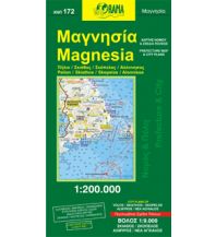 Straßenkarten Orama Regionalkarte 172 - Magnesia Pelion/Pilion 1:200.000 Orama Editions