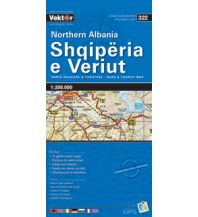 Road Maps Albania Orama Road Map Straßenkarte Northern Albania Orama Editions