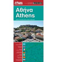 Stadtpläne Orama Stadtplan - Athens Athen 1.9.000 Orama Editions