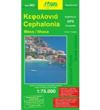 Straßenkarten Orama Straßenkarte - Kefalonia 1:75.000 Orama Editions