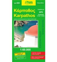 Straßenkarten Orama Straßenkarte Griechenland - Karpathos 1:60.000 Orama Editions