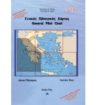Seekarten Griechenland Eagle Ray General Pilot Chart 2 - Ionian 1:536.000 Eagle Ray Publications