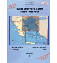 Seekarten Türkei und Naher Osten Eagle Ray Pilot Chart 3 - Northern Aegean Sea - nördliche Ägäis 1:518.000 Eagle Ray Publications