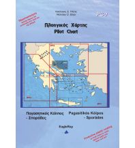 Nautical Charts Greece Eagle Ray Pilot Chart 9 - Pagasitikos to Skyros 1:176.000 Eagle Ray Publications