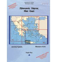 Seekarten Griechenland Eagle Ray Pilot Chart 10 - Kreta West - Western Crete 1:154.000 Eagle Ray Publications