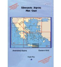Seekarten Griechenland Eagle Ray Pilot Chart 11 - Kreta Ost - Eastern Crete 1:154.000 Eagle Ray Publications