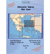 Seekarten Griechenland Eagle Ray Pilot Chart 16 - SE Evvoia to Chios - Mytilini 1:297.000 Eagle Ray Publications