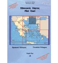 Seekarten Griechenland Eagle Ray Pilot Chart 15 - Thrakiko Pelagos 1:242.000 Eagle Ray Publications
