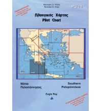 Seekarten Griechenland Eagle Ray Pilot Chart 20 - South Peloponnisos 1:245.000 Eagle Ray Publications