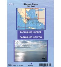 Seekarten Griechenland Eagle Ray Pilot Chart 1 - Saronic Gulf 1:120.000 Eagle Ray Publications