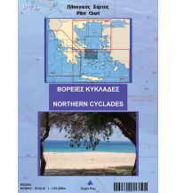 Seekarten Griechenland Eagle Ray Pilot Chart 3 - North Cyclades 1:162.000 Eagle Ray Publications