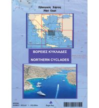 Nautical Charts Greece Eagle Ray Pilot Chart 3 - North Cyclades 1:162.000 Eagle Ray Publications