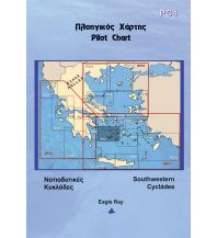 Nautical Charts Greece Eagle Ray Pilot Chart 4 - Southwest Cyclades 1:163.000 Eagle Ray Publications