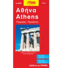 Stadtpläne Orama Stadtplan - Athens Athen 1:9.000 Orama Editions