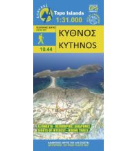 Hiking Maps Aegean Islands Anavasi Topo Island Map 10.44, Kýthnos 1:31.000 Anavasi