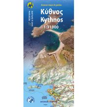 Hiking Maps Aegean Islands Anavasi Topo Island Map 10.44, Kýthnos 1:31.000 Anavasi