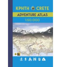 Wanderkarten Kreta Anavasi Adventure Atlas Crete/Kreta 1:50.000 Anavasi