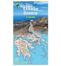 Road Maps Greece The Adventure Map of Greece 1:700.000 Anavasi