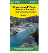 Hiking Maps Greece Mainland Geopsis-Karte 131, Eastern Rodópi 1:40.000 Geopsis 