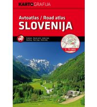 Road & Street Atlases Autoatlas/Road Atlas Slovenija/Slowenien 1:75.000 Kartografija Slovenija