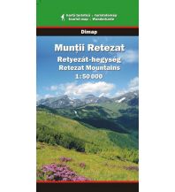 Hiking Maps Romania Dimap WK 12 Rumänien, Retyezát-hegység/Munții Retezat 1:50.000 DIMAP & ERMAP & Szarvas & F&B