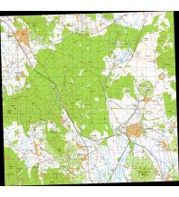 Hiking Maps Hungary L-33-47-B Military Topographic Map Hungary - Tapolca 1:50.000 TOP-O-GRAF Terkepbolt Hungarian Defense Forces