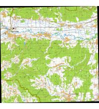 Hiking Maps Hungary L-33-45-B Topografische Karte Ungarn - Szentgotthárd 1:50.000 TOP-O-GRAF Terkepbolt Hungarian Defense Forces
