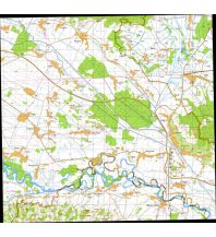 Hiking Maps L33-57-B Topografische Karte Ungarn - Lendava TOP-O-GRAF Terkepbolt Hungarian Defense Forces