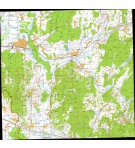 Hiking Maps L-33-58-A Military Topographic Map Ungarn - Lenti 1:50.000 TOP-O-GRAF Terkepbolt Hungarian Defense Forces