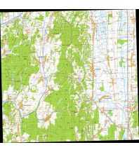 Hiking Maps L-33-58-B Military Topographic Map Ungarn - Hahot 1:50.000 TOP-O-GRAF Terkepbolt Hungarian Defense Forces
