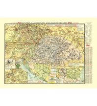 Nachdrucke historischer Karten f&b Spezialkarte Ausztria-Magyarorszag/Österreich-Ungarn 1907, 1:1.500.000 freytag & berndt Budapest