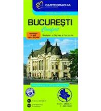 City Maps Cartographia Comfort Map - Bucharest 1:26.000 Cartographia Magyarország