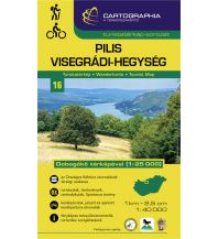 Hiking Maps Hungary Cartographia-Wanderkarte 16, Pilis, Visegrádi-hegység 1:40.000 Cartographia Magyarország