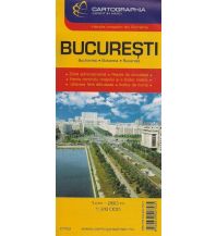 Stadtpläne Cartographia City Map Bukarest 1:26.000 Cartographia Magyarország