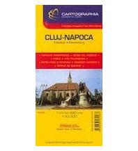 Stadtpläne Cartographia Stadtplan - Cluj Napoca Kolozsvar  Oradea  1:15.000 Cartographia Magyarország
