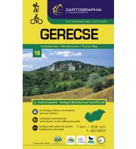 Hiking Maps Hungary Cartographia Wanderkarte 10, Gerecse 1:40.000 Cartographia Magyarország