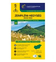 Hiking Maps Hungary Cartographia Wanderkarte 22, Zempléni-Hegység Északi Rész/Nord 1:40.000 Cartographia Magyarország