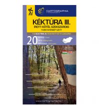 Long Distance Hiking Cartographia Kartenset Kéktúra II, 1:36.000 - 1:50.000 Cartographia Magyarország