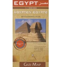 Straßenkarten Gizi Map Ägypten, Geographical Map, 1:1.300.000 Gizi Map