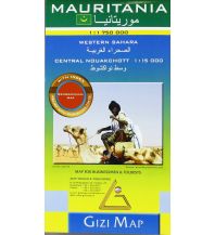 Road Maps Mauritania, Geographical Map Gizi Map
