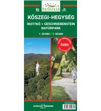 Hiking Maps Burgenland Szarvas-Wanderkarte Kőszegi-hegység/Günser Gebirge 1:50.000/1:25.000 Szarvas Térképek