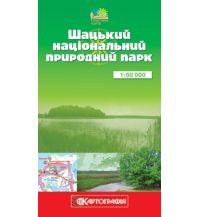 Wanderkarten Kartohrafija-Wanderkarte Shatskyi National Park 1:50.000 Kartohrafija Ukraine