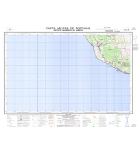 Hiking Maps Portugal Carta Militar de Portugal 10 - Serie M889 Portugal - Candelaria 1:25.000 CIGeoE