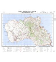 Hiking Maps Portugal Carta Militar Portugal Serie M889 Nr. 35, Santa Maria (Azoren) 1:25.000 CIGeoE